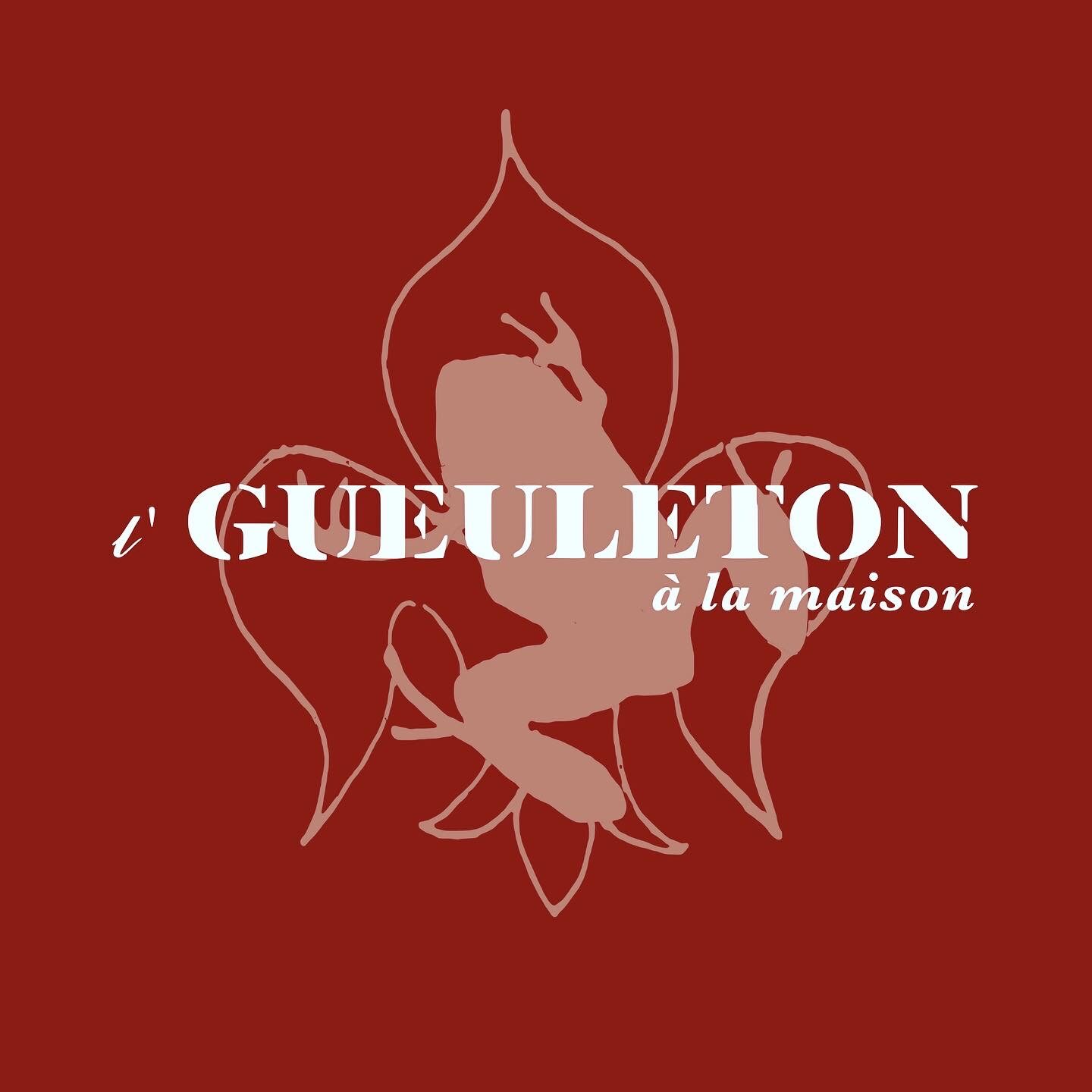 L'Gueuleton à la Maison logo and identity graphic.